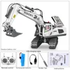 1pc High-Performance Remote Control Excavator with Realistic Design and Stunning Aesthetics – Ideal for Kids and Collectors 3