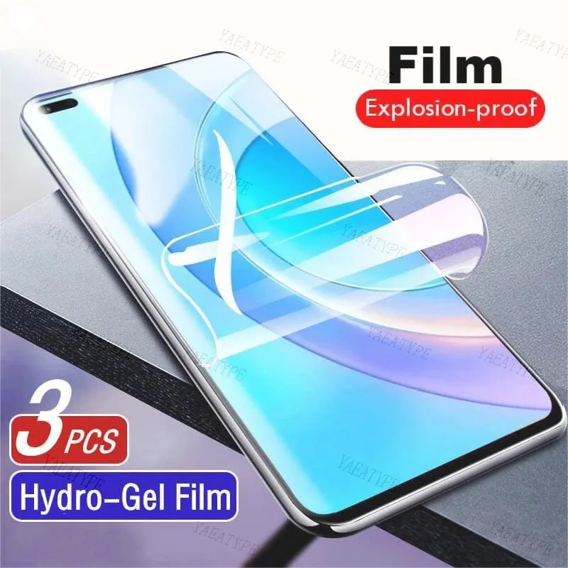 

3PCS Hydrogel Film For Huawei Nova 11 Ultra Y71 10 Y70 9 8 Y90 Y61 8i 7 SE Pro Plus Y91 Full Cover Screen Protector Not Glass