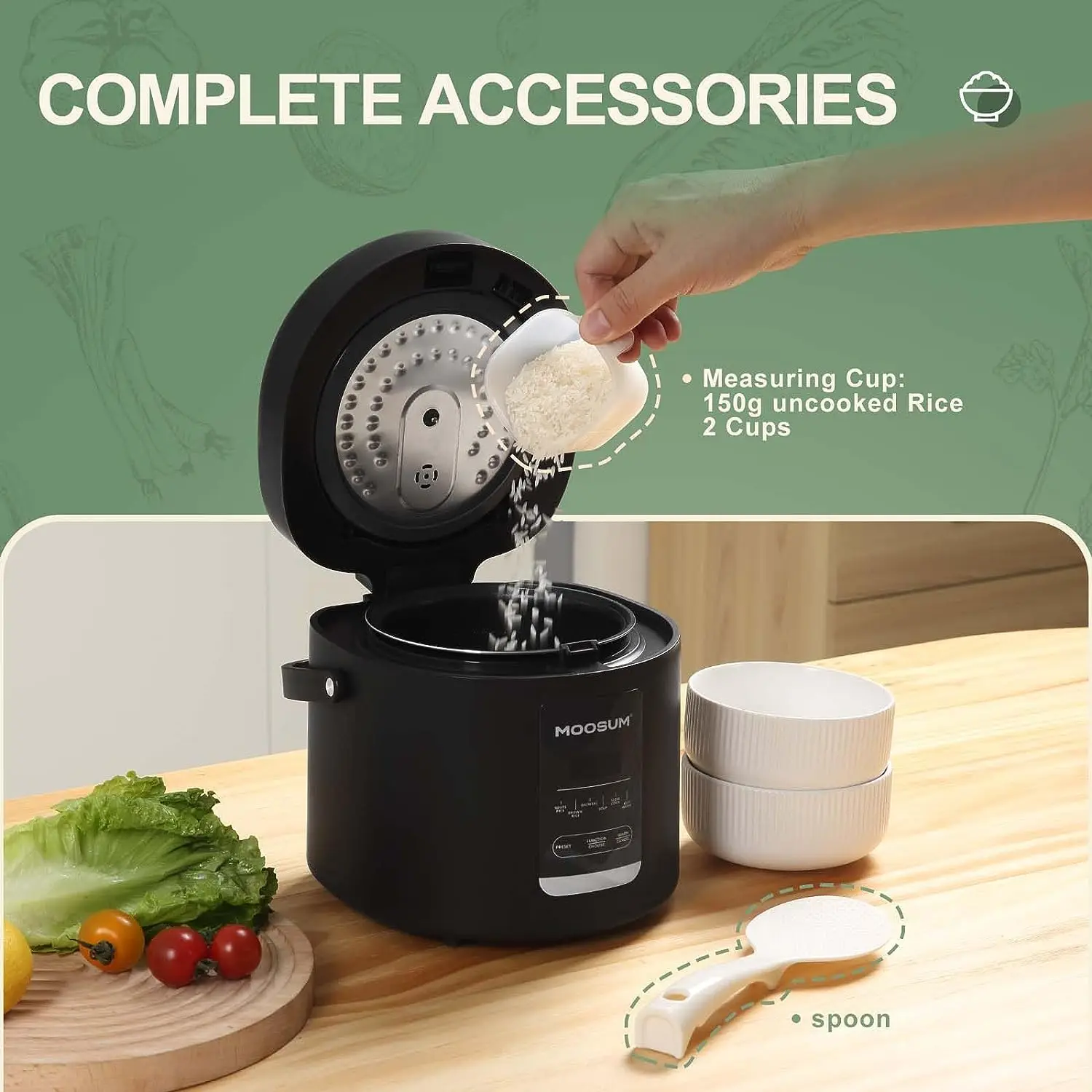 Rice cooker Food warmers Olla de presion eléctrica Cooking accessories  Ollas arroceras eléctricas Rice cook Large burning barr - AliExpress