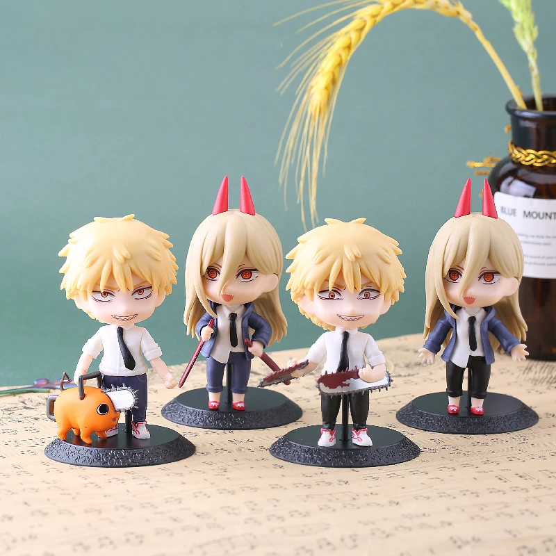 

Chainsaw Man Denji Power Anime Figure Model Collection Doll Toys Original Anime Action Figure Kawaii Gift for Boys Kids Toys