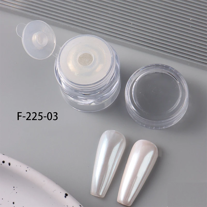 Crystal Plating Ultra-Bright Metallic Nail Powder - Moonlight Effect