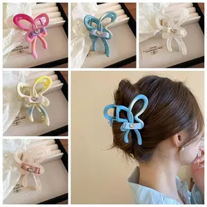 Headdress Butterfly Hair Claw Ponytail Hair Barrettes Beach Headwear Korean Hair Clip Hair Styling Tools Hair Clamps