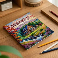 1pc Art Coloring Book 24 Page Coloring Books Gift For Birthday Party Relieve Stress Kill Time Graffiti Painting Drawing Art Book 2