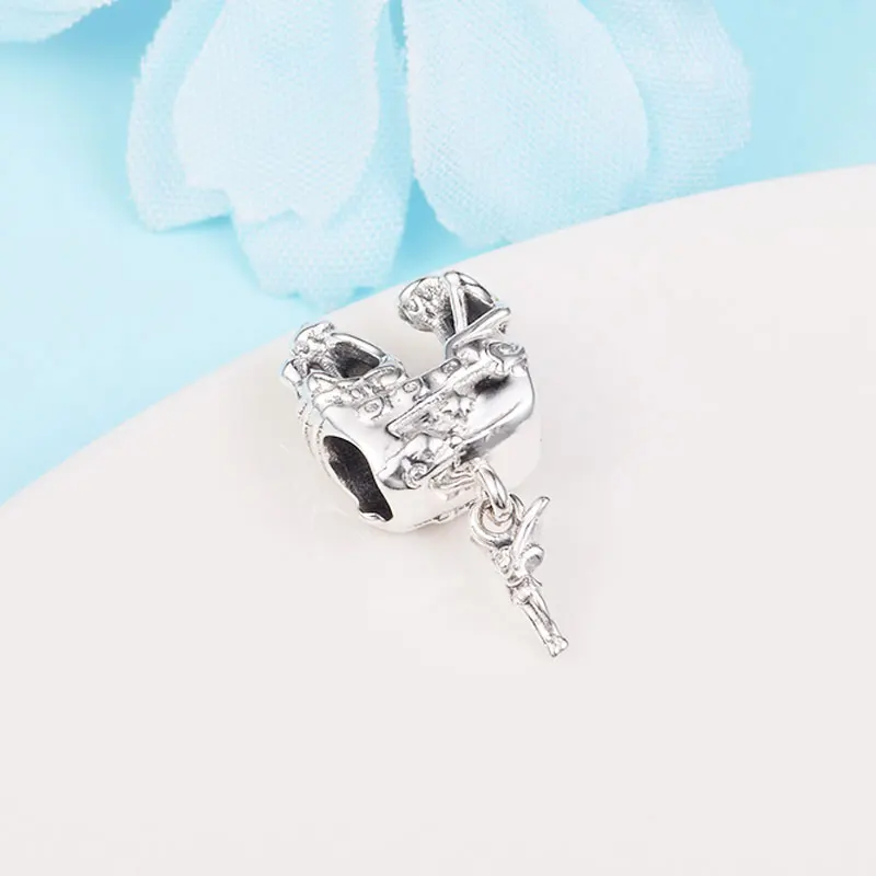 

Женский серебряный бусина-подвеска «колокольчик» и «пиратский корабль» капитана «пиратский корабль» подходят для браслетов и ожерелий в европейском стиле «сделай сам»