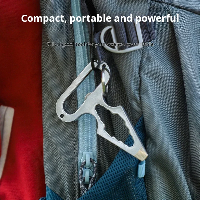 Stainless Steel EDC Self-Defence Pointed Wrench