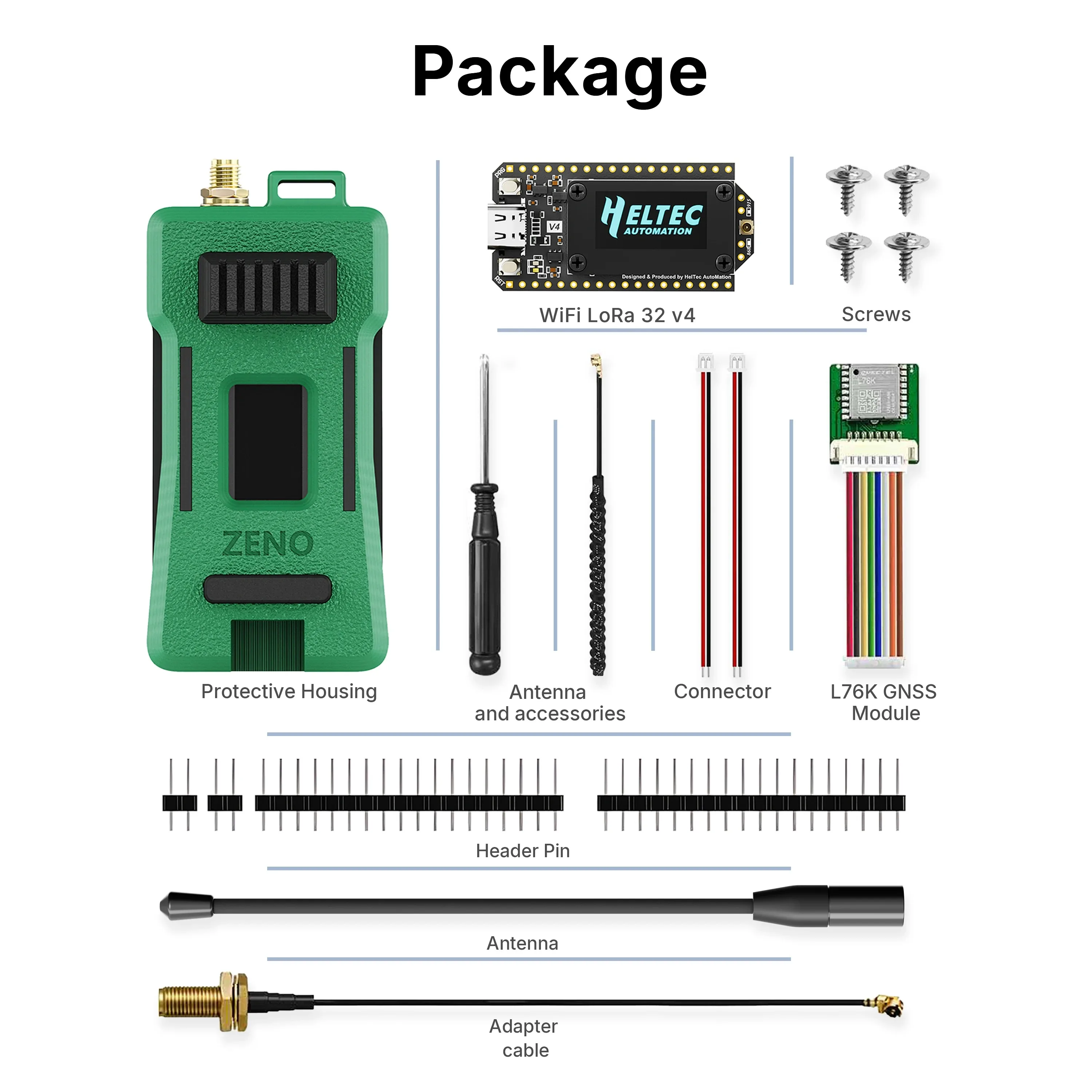 Heltec V4 Meshcore Meshtastic WIFI Lora 32 ESP32-S3 SX1262 개발 보드 키트 케이스 868mhz 안테나 GPS 모듈 설치 가능
