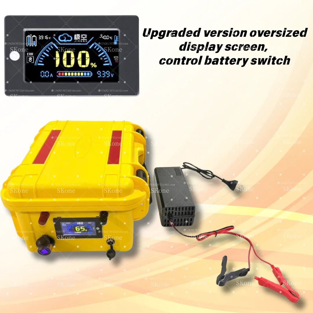 36V Rechargeable Battery for Solar Backup and Portable Power Systems