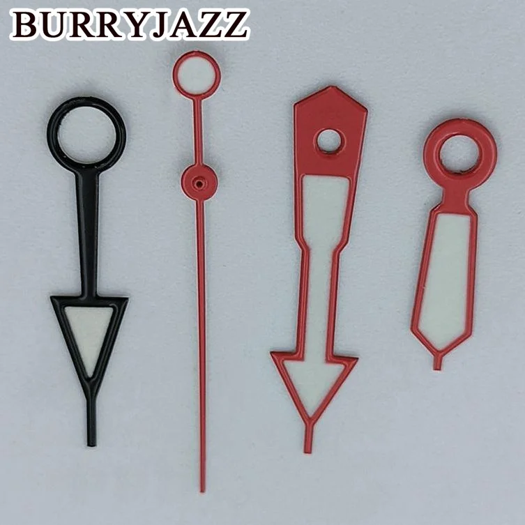 BurryJazz Multicolor Luminous GMT Watch Hands Collection