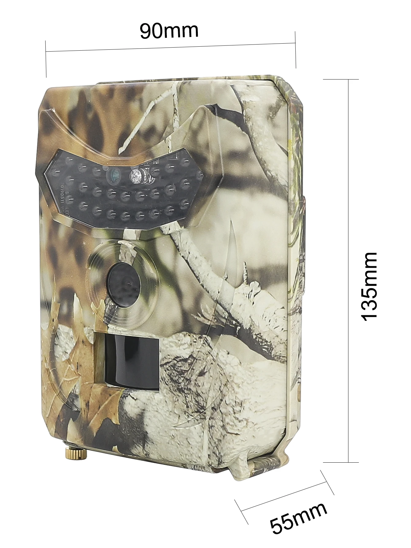 Outdoor Hunting Camera 12MP Wild Animal Detector Trail Camera HD Waterproof Monitoring Infrared Heat Sensing Night Vision