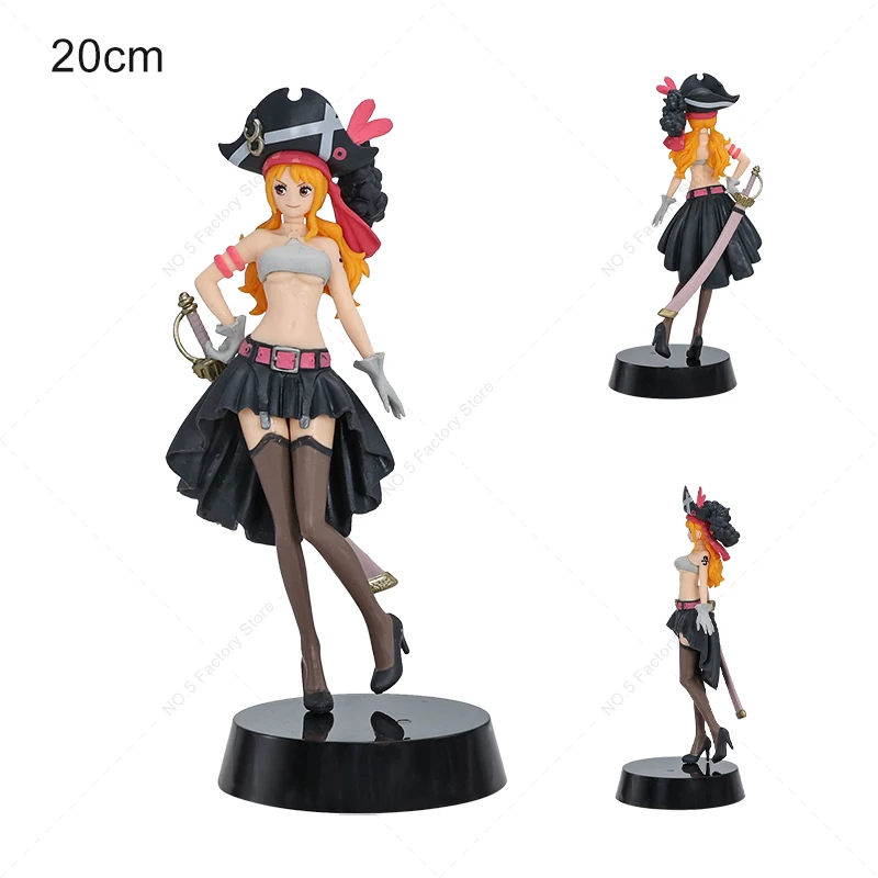 子供のためのワンピースPVC人形,アニメフィギュア,おもちゃ,ギフト