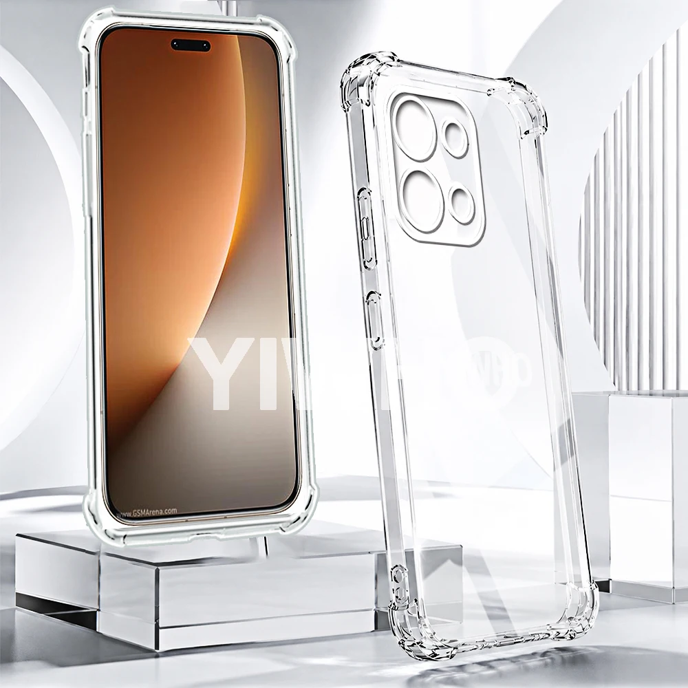 Transparent Shockproof TPU Case - Luxury Full Clear Cover