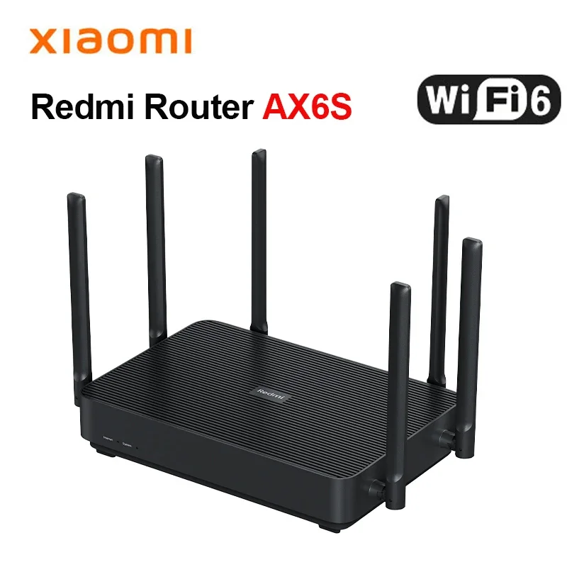 Xiaomi Redmi Ax6s Wifi 6 Router 3200 Mbps 2,4/5 GHz Dual Frequency MIMOOFDMA High Gain Mesh