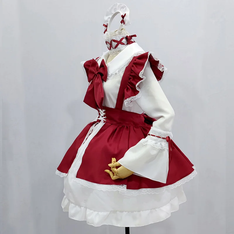 

Christmas Cosplay Maid Costume Gothic Lolita Dress Japanese Kawaii Girl Anime Cartoon Party Outfits Sexy Lingerie Dress New 2RL8