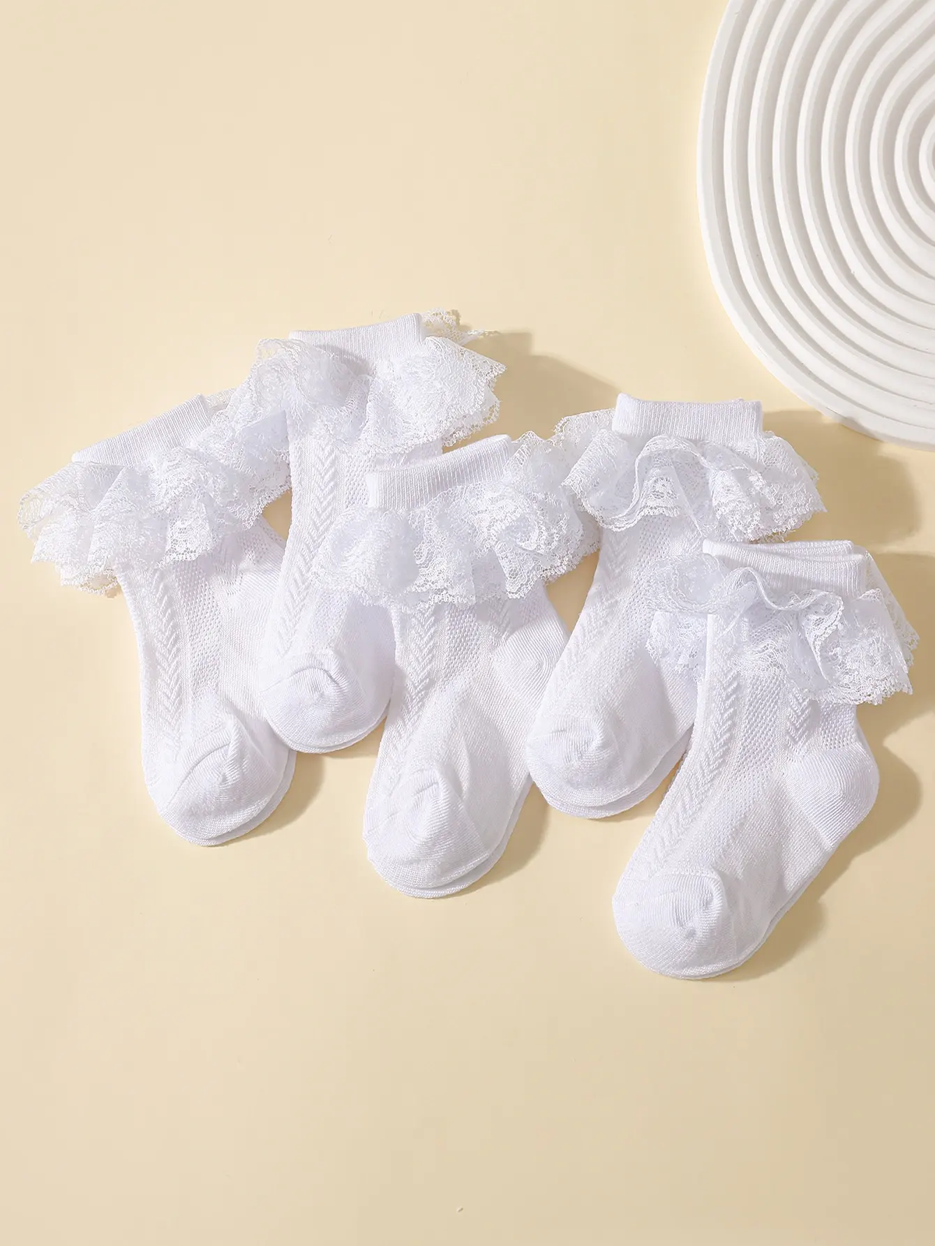 Baby Girls Kids Socks Lace Ruffle Princess Mesh Children Ankle Short Breathable Cotton 5 Pairs/lot kids socks