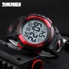 SKMEI 1258  Relogio Masculino Fashion Outdoor Sport Watch Men Multifunction Watches Military 5Bar Waterproof Digital Watch 4