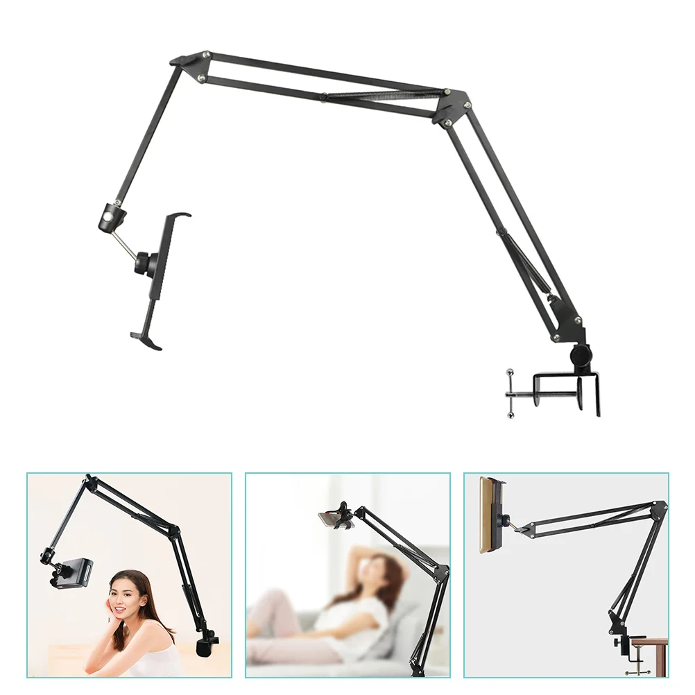 

Telescopic Mobile Phone Holder Mount Bracket Overhead For Recording Stand Live Streaming Adjustable Desk Support Nightstands