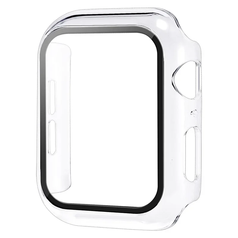 Premium Tempered Glass Screen Protector with PC Bumper Cover
