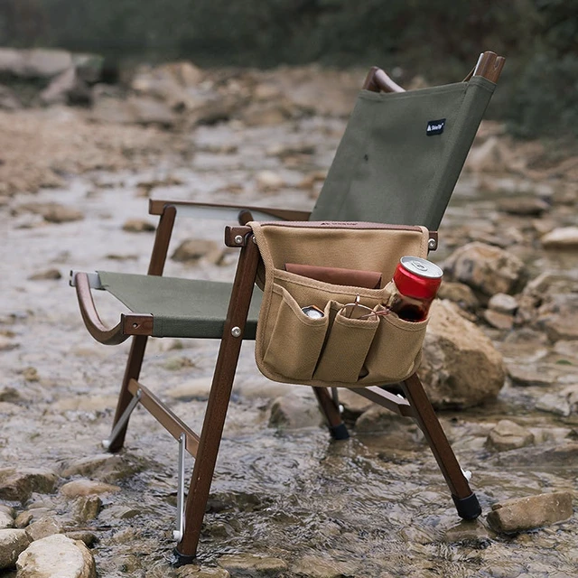 Borsa da appendere con braccio per sedia da campeggio all'aperto borsa  portaoggetti multifunzionale laterale borsa portaoggetti portatile -  AliExpress