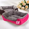 Classical pet Mat Fashion Dog Kennel Bed House Breathable Cotton Soft Cat Nest Dog Warm Bed for Small Medium Dog 2