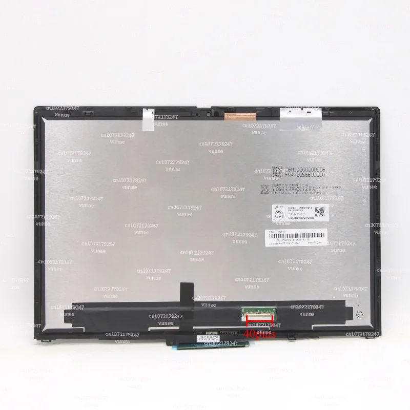 Assemblaggio Schermo Touch 13.3 FHD Per Lenovo ThinkPad X13 Yoga Gen 1 Con Cornice