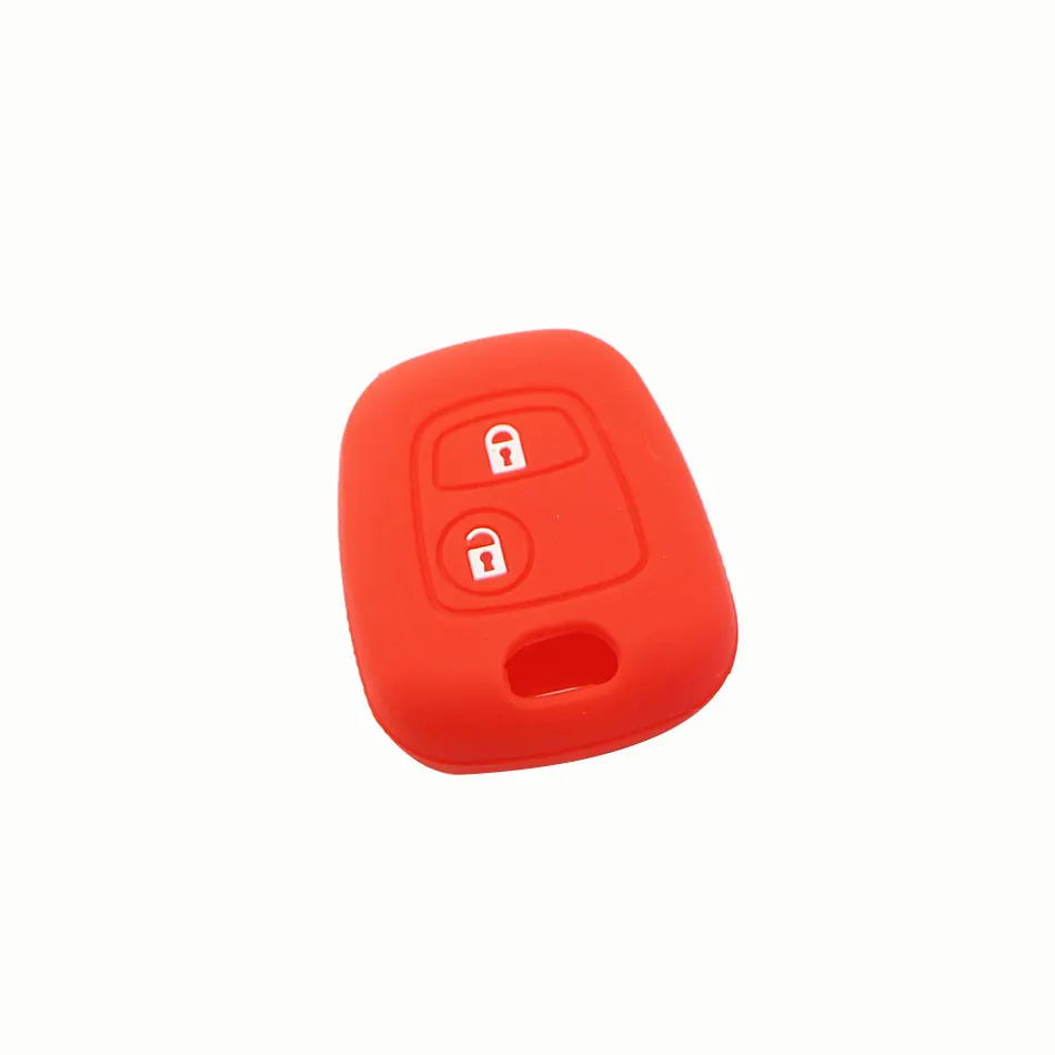 Silicone Key Cover Case for Peugeot 107 206 307 207 406 408 for Citroen C1 C2 C3 Berlingo Picasso Xsara Picasso for Toyota Aygo