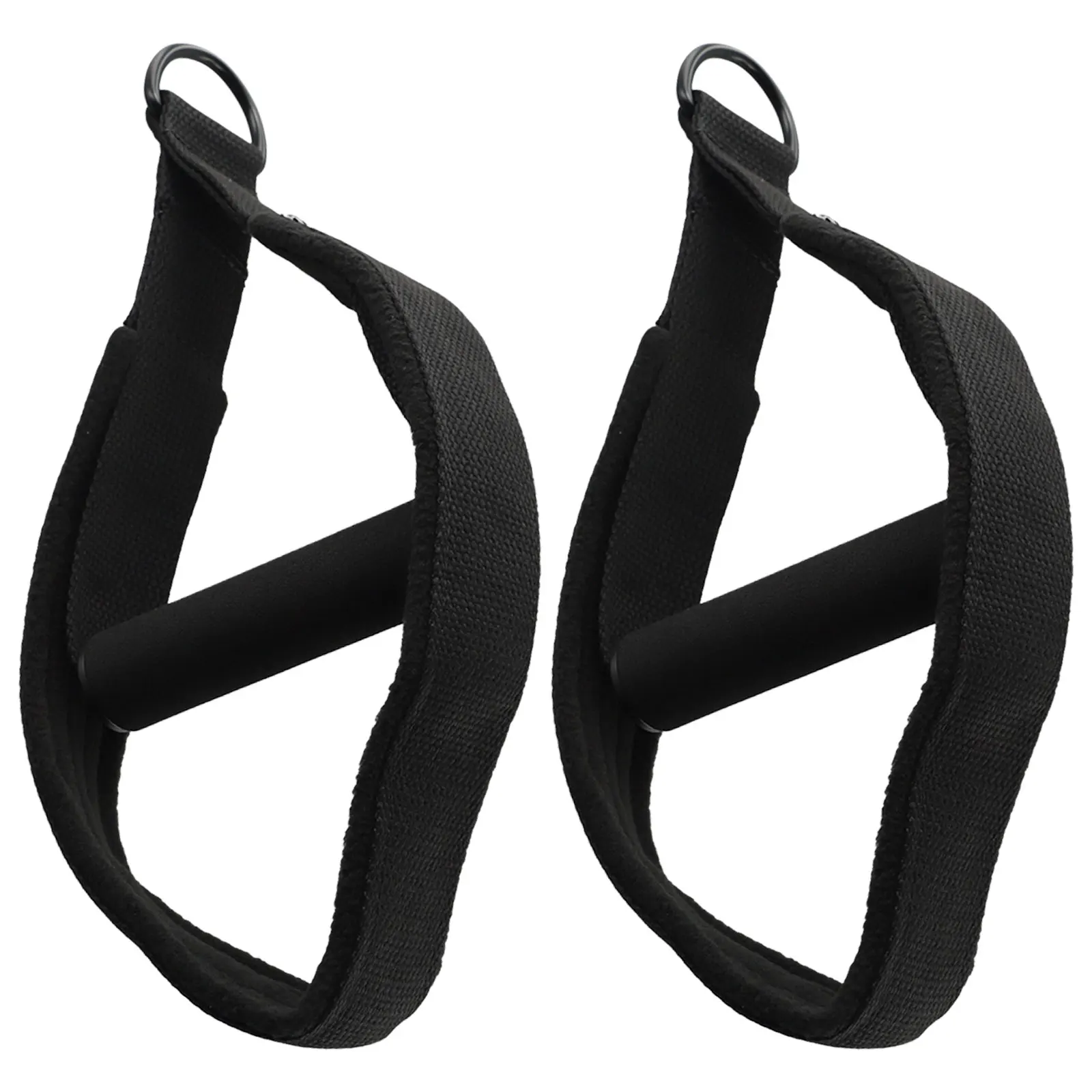 

2pcs Double Loop Foot Straps Hot Sale Soft Yoga Pilates Circle Strap For Foot Reformer Fitness Exercise Resistance Equipment