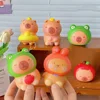 Capybara Squeeze Toy Cute Cartoon Fidget Toy Pinch Kneading Toy Decompression Toy Kid Party Favor 2