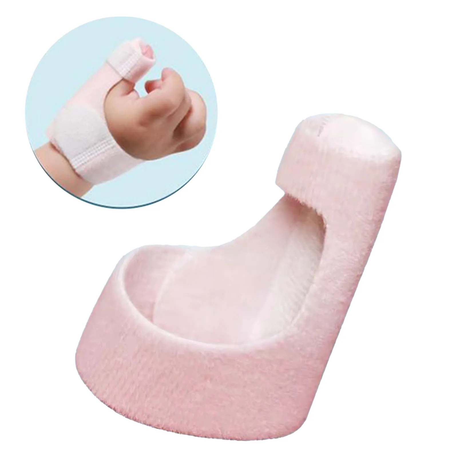 התינוק האגודל אצבע splint שברים רך מתכווננת רך ילדים התינוק האגודל תמיכה מייצב תינוק רך splint