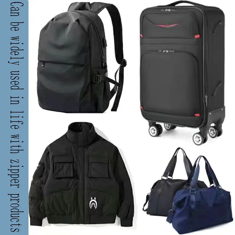 4/10 Zipper Head Lnstant Repair Kit Linker For Jacket Backpack Luggage Replacement Random Color