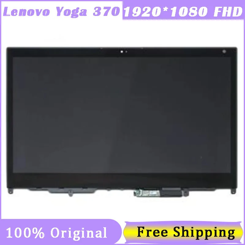 

13.3'' For Lenovo Thinkpad Yoga 370 LCD Display Touch Panel Screen Digitizer Assembly with Frame 1920*1080 FHD 30 Pin