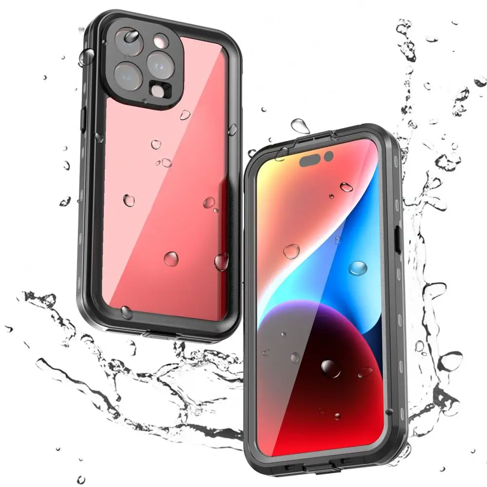 

WholeSale DropShip RedPepper IP68 Waterproof For IPhone 15 14 13 12 11 Pro Max XS Max XR SE 78 Case Diving Swim Outdoor Sports