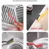 5/8/13 Kitchen Cleaning Brush Set,Deep Clean Gas Stove Brass Brush Gap Cleaning Brushes for Small Spaces,Window, Bathroom 3