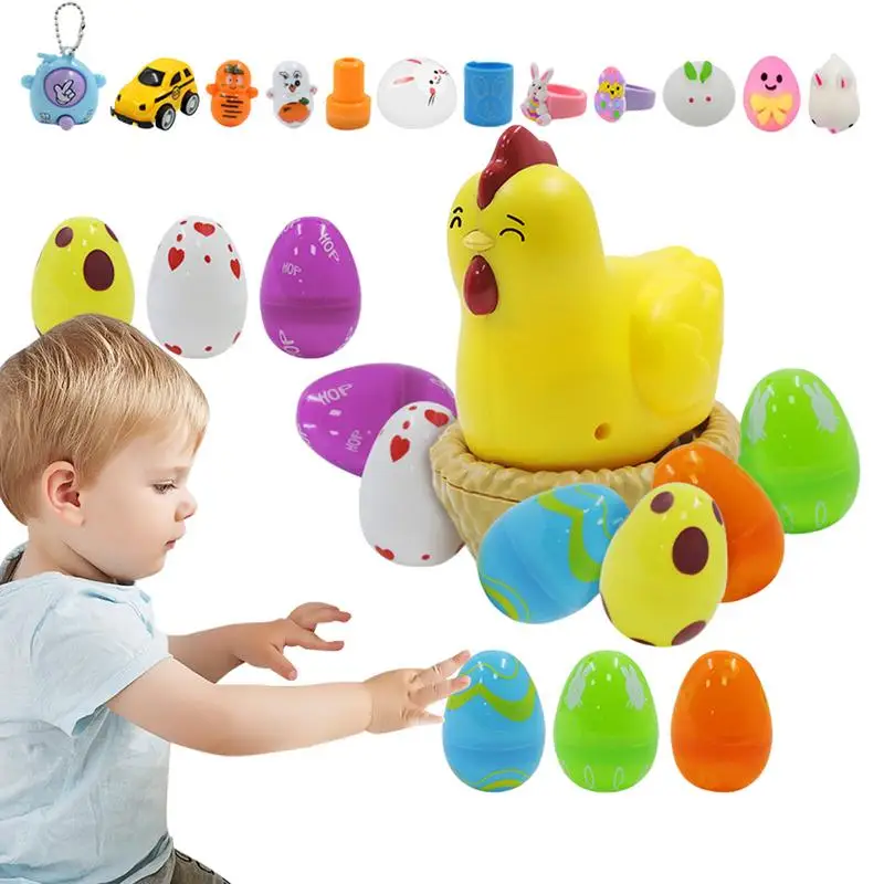 

Пасхальное яйцо, заполненное игрушками, пасхальные Детские яйца, игрушки, яркие красочные Предварительно заполненные пасхальные яйца для карнавала, сувениры, наполнители для подарочных пакетов