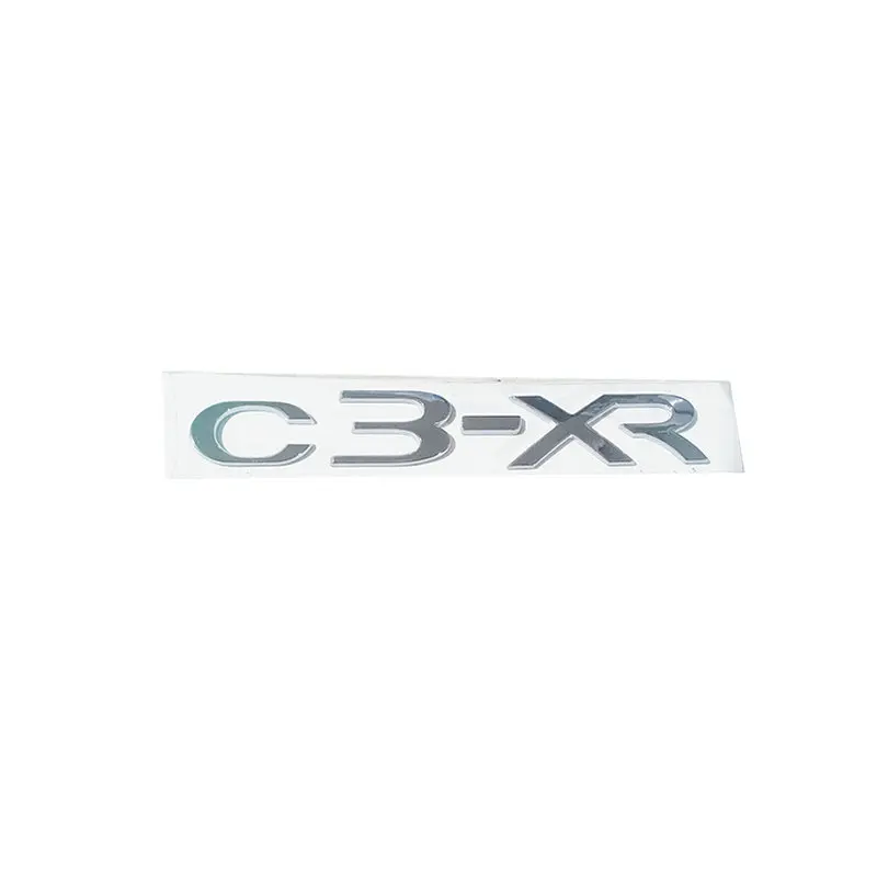 Adesivo Badge Per Citroen C3-XR, C5 AIRCROSS, C-Quatre, C5 Elysee - Nero, Anti-Scolorimento | Decorazione Auto