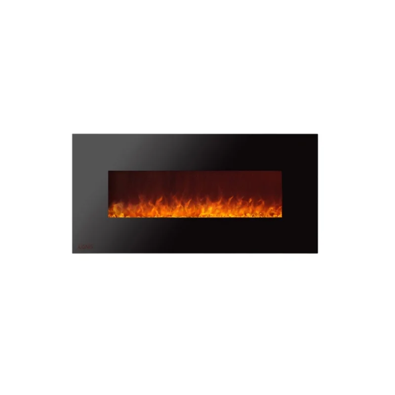 Modern 3-Sided Electric Fireplaces for & Hotels 40 50 60 72 80 90 100 Inch Furniture Wall Recessed