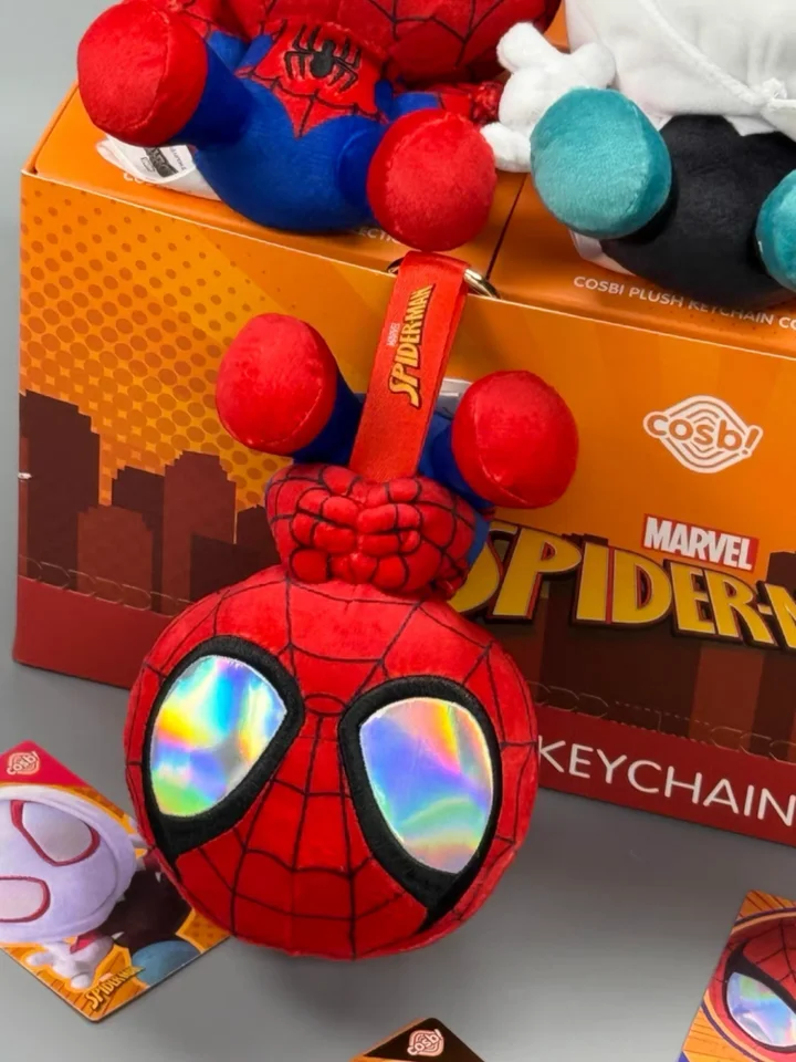 Marvel スパイダーマン コスビ キーチェーンBOX HOT TOYS x Marvel
