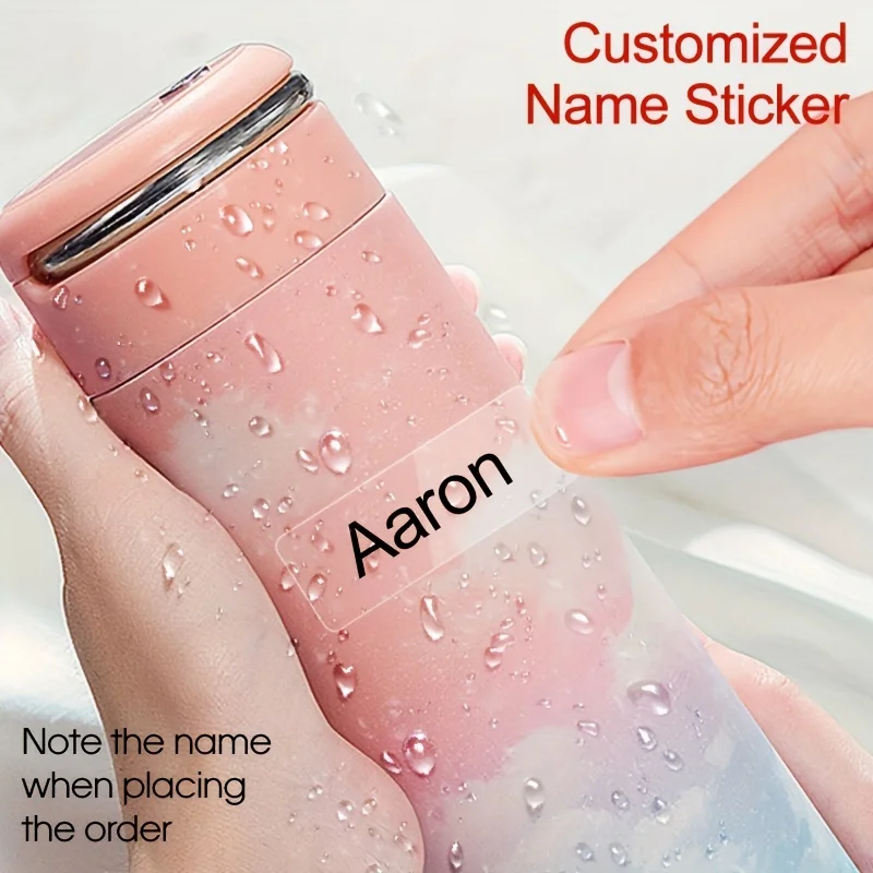 Custom Design Stickers Custom Stickers Stationery Stickers Decorative Labels Stickers Self Adhesive Stickers Alphabet Label Stickers Paper Stickers Adhesive Stickers Transparent Name Label Stickers Waterproof Customizable Children's School Stationery for Water Bottles Pen Kids Name Tag