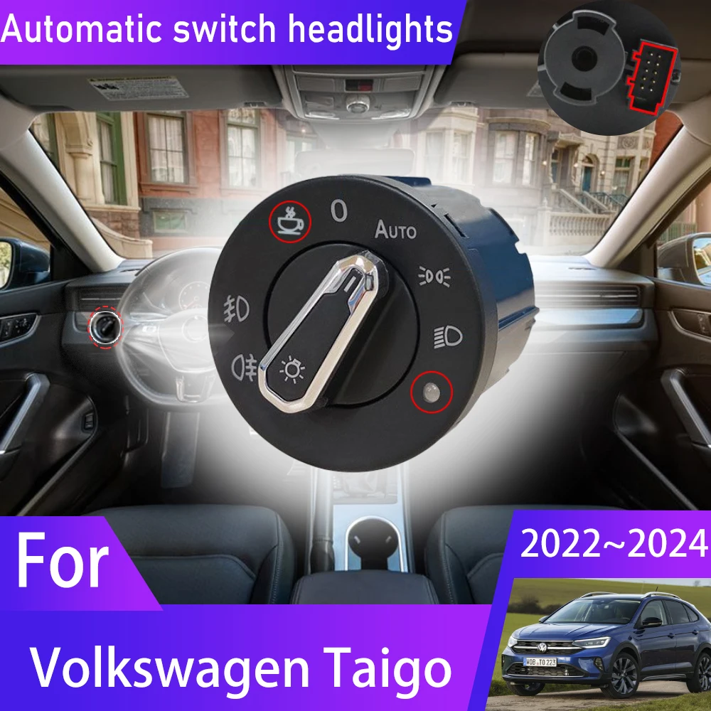 Luxuriöse Türgriff Für VW Volkswagen Taigo Nivus 2020 ~ 2022 Chrome Auto  Styling Außen Schmücken Teile Auto Zubehör 2021 - AliExpress