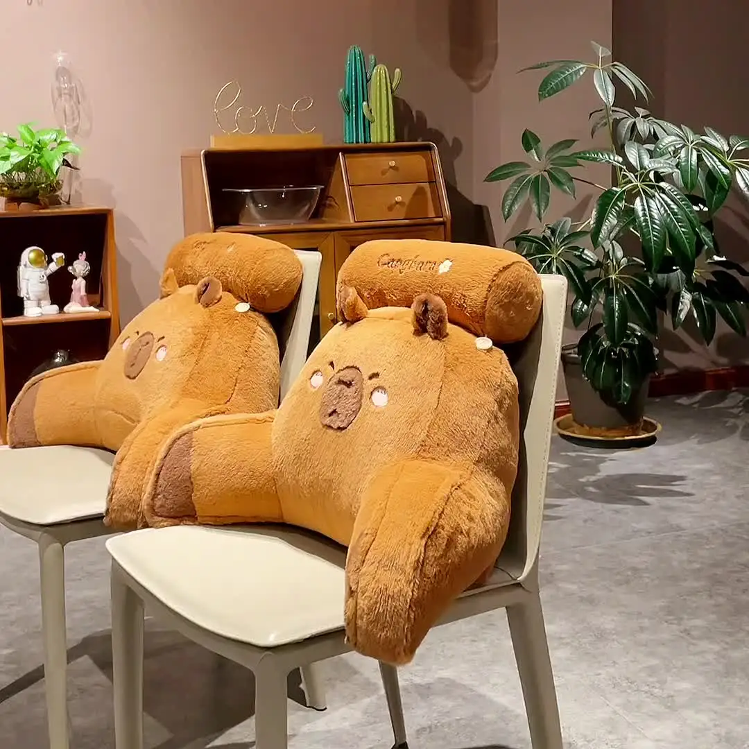 Coussin De Lecture Capybara, Coussin Lombar Capybara