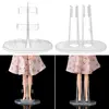 1/5pcs Transparent Plastic Display Holder Doll Support Leg Holders For Barbie Dolls Stands  Kids Dollhouse Toy Accessory 4