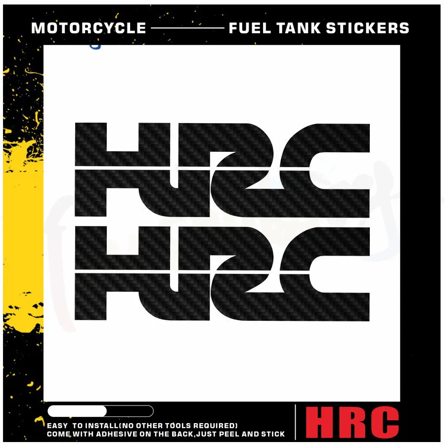 

Sticker HRC Motorcycle Sticker Decal Carbon 3D for CBR1000RR CBR600RR HRC