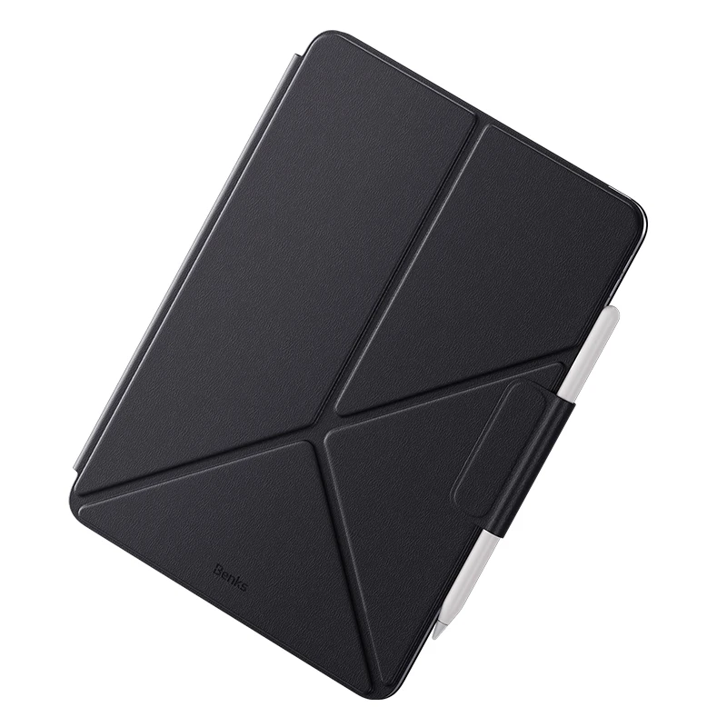 Benks-capa Protetora Urbana para Ipad Pro Capa em pu com Suspensão e Acionamento Automáticos Multidobrável Magnética Ultra Fina 11 2023 2023 2023 12.9 2023 - Imagem 2