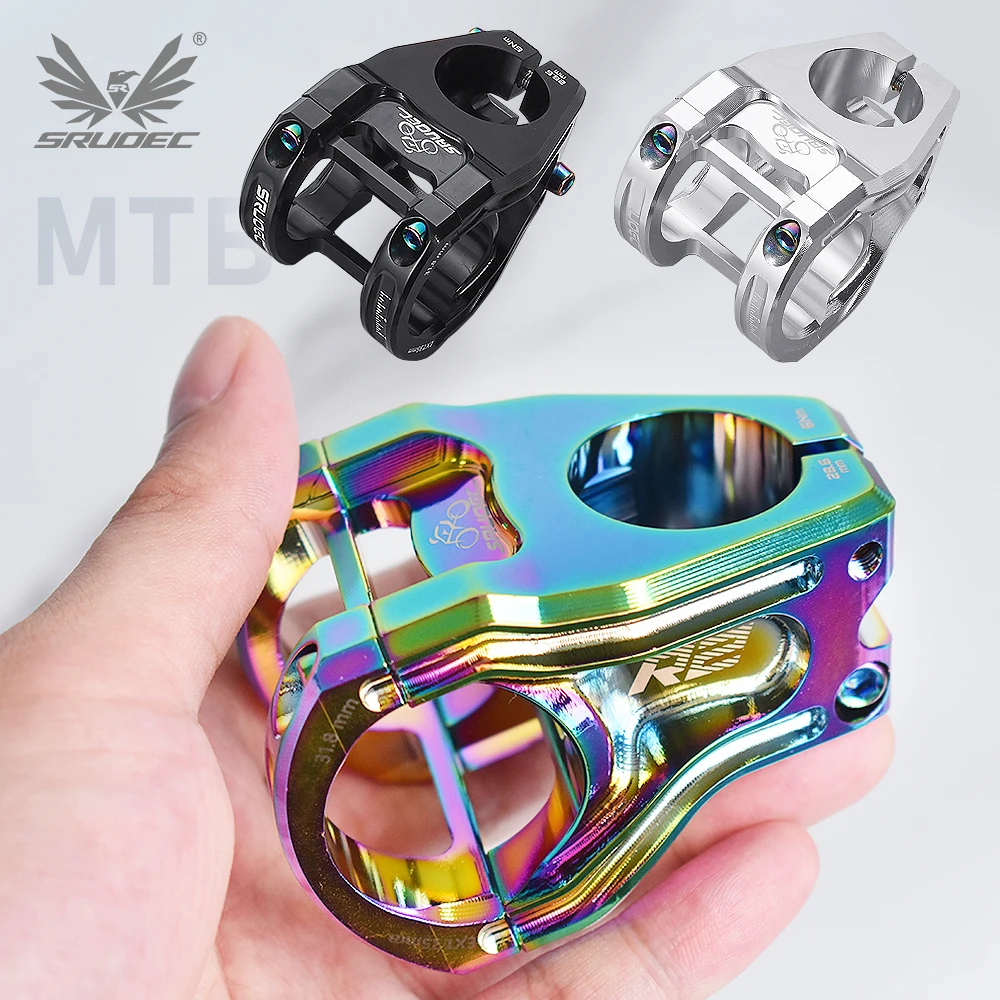KRSEC MTB Power Stem 35mm Negative Angle Riser