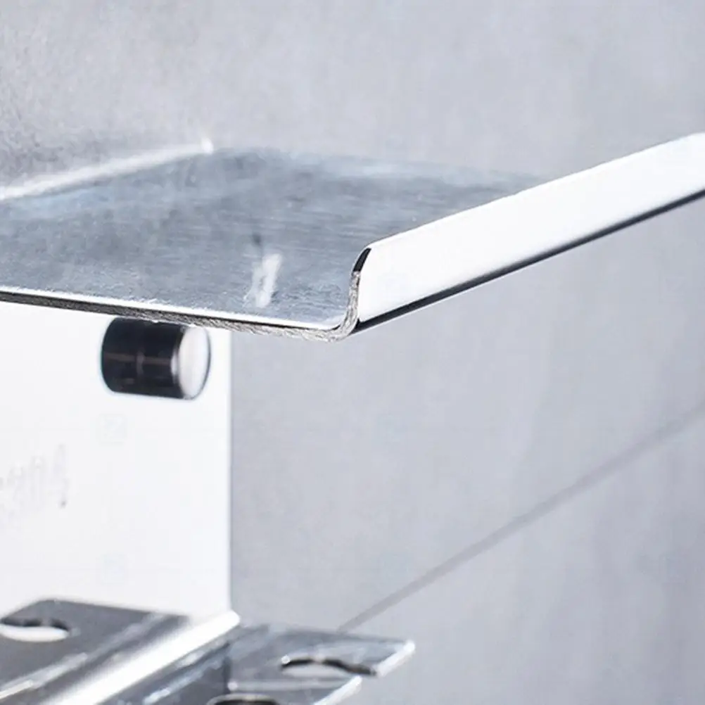 Stainless Steel Toothbrush Holder Wall Mounted Rack ganizer Bathroom Accessories Toothpaste Cup Stand Multifunctional Space