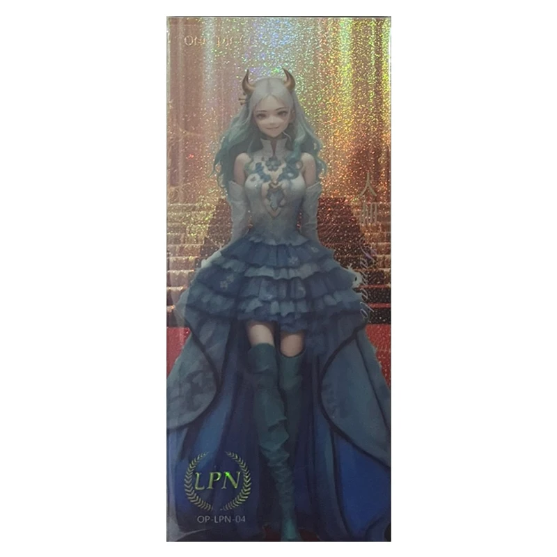 Anime One Piece Boa hancock Yamato Nico Robin Nami Kalifa Vivi LPN Series Ticket Stub Collectible Cards Birthday Gifts Toys 5
