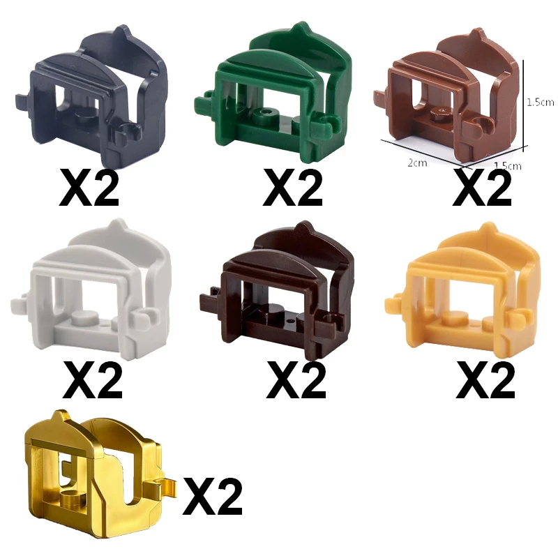Medieval Animal Toy Building Block Set - Decorative Knight War Collection