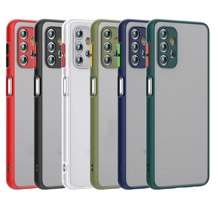 ARMOR Shockproof Matte Case - Durable, Clear Bumper Protection