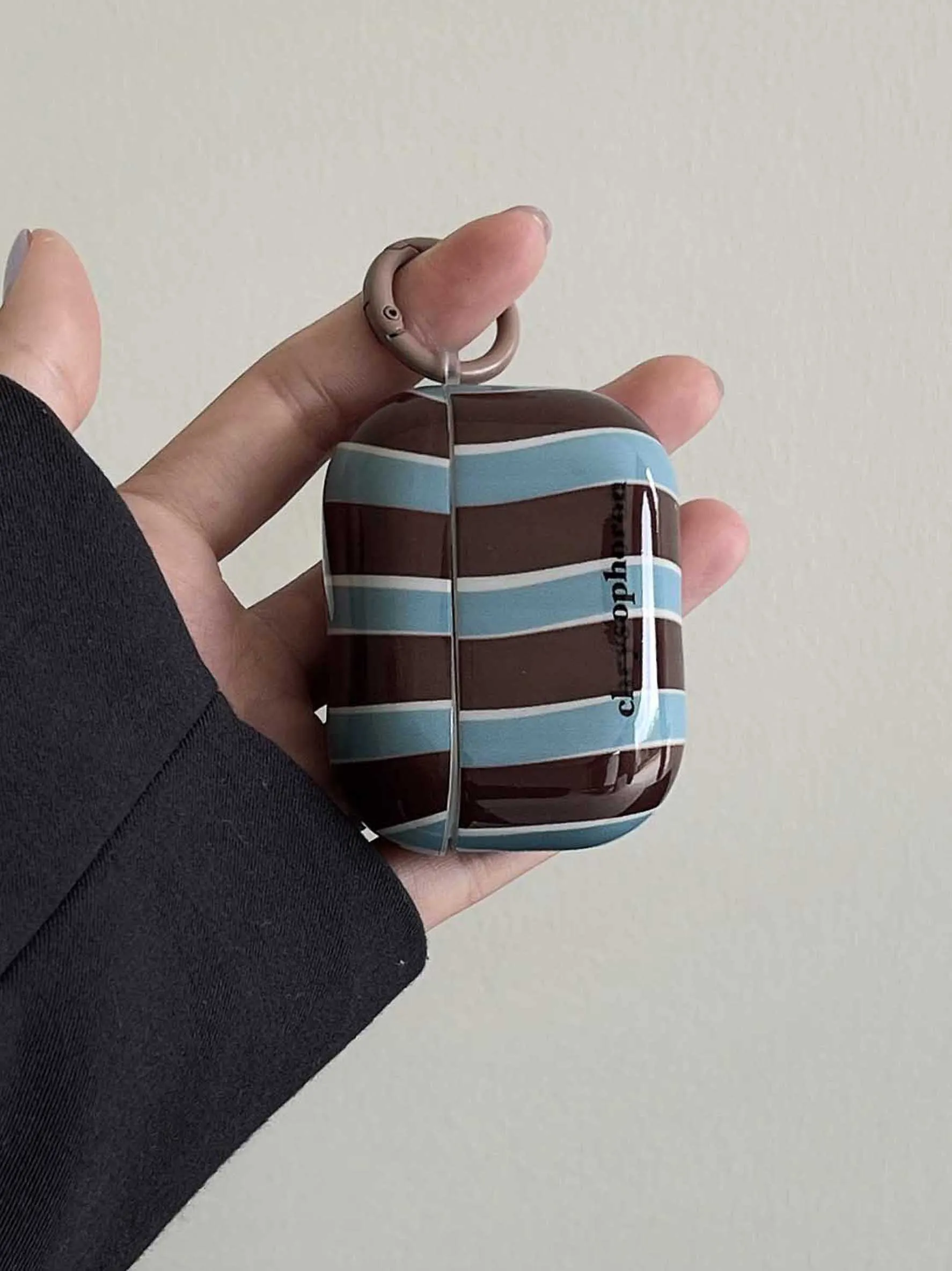 Classic Stripe Earphone Case For Airpods