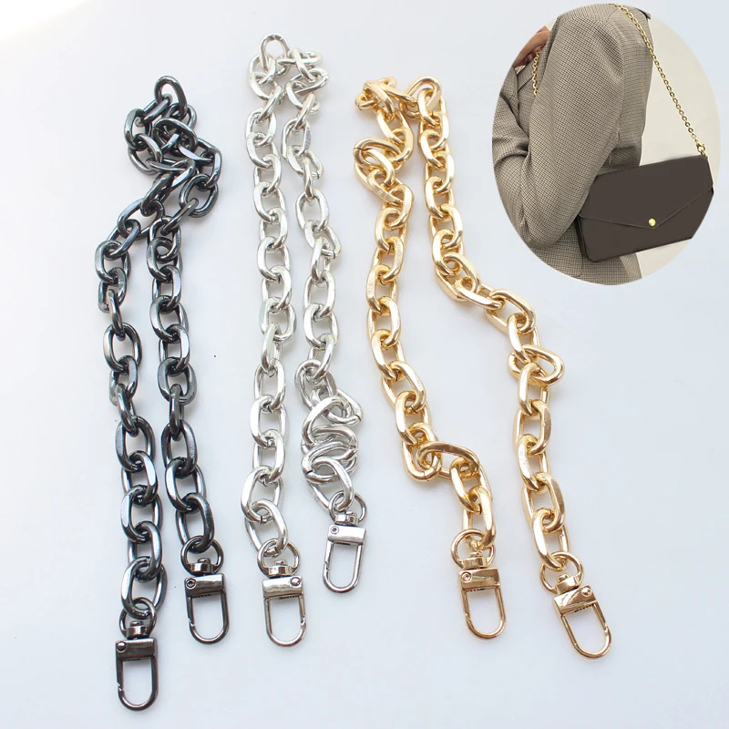 

Replacement Shoulder Bag Chain All-match Handbag Chain 13mm Wide Bag Belt Simplicity Handbag Strap Bag Accessories 2022 New