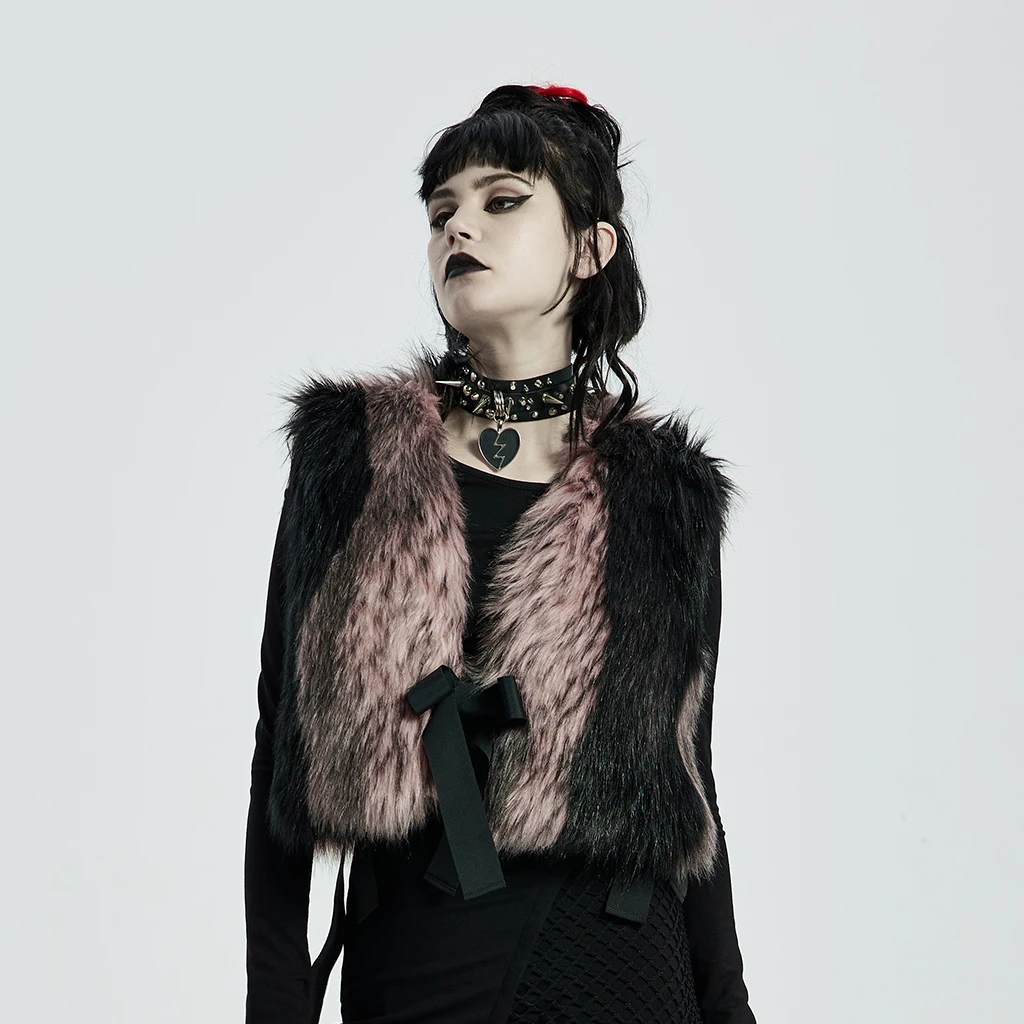 

PUNKRAVE Женское пальто в стиле панк, шерстяные куртки в черную полоску, великолепный модный Свободный Повседневный Кардиган на шнуровке для вечеринки, пальто